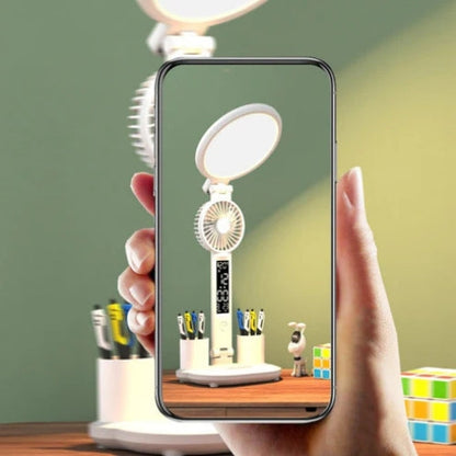 LED Desk Lamp with Clock