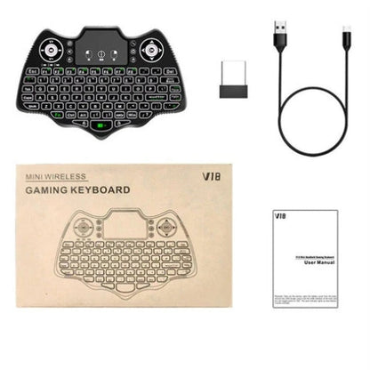 V18 Mini Wireless Air Mouse keyboard